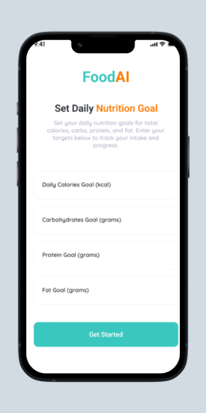 FoodAI Nutrition Goal